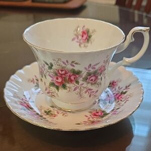 Royal Albert Lavender Rose Teacup and Saucer
